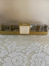 Williams Sonoma Turkey Tapers Set Of 4 Clear NEW picture