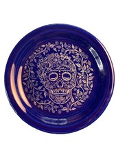 NWT Fiesta Tableware Company Fiesta Skull and Vine Twilight Appetizer Plate picture