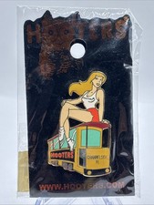 New Hooters Channelside, FL Sexy Blonde on Train Car Pin picture