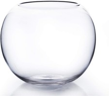 WGV Bowl Glass Vase, Diameter 10