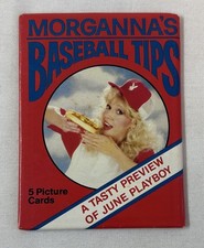 SEALED card pack ~ MORGANNA'S BASEBALL TIPS the kissing bandit picture