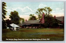Vintage Chevy Chase Club House Near Washington DC Postcard 1741 picture