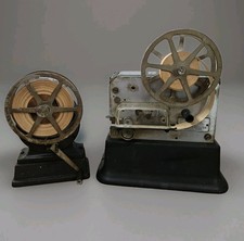 Vtg Gamewell Telegraph Ticker Tape Register Fire Alarm Recorder W/ Take Up Reel picture