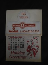 Neumann Oil Company 65-year anniversary promotional 1997 Calendar  New Old Stock picture