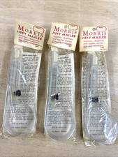 Jiffy Mailer Dispenser Vintage Glue Morris Moistens Applies Stamps NOS Lot of 3 picture