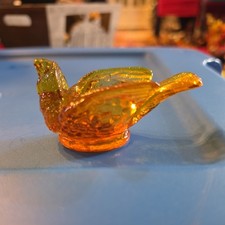 Vintage DEGENHART or Mckee (?) Golden Bird salt cellar. Mint. approx 3