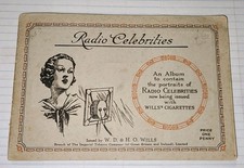W. D. & H. O. Wills 1930's Cigarette Picture Card Album Complete Set Of 50 picture