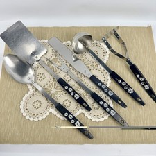Vintage Androck Stainless Steel Kitchen Utensil Set – 6 Piece – USA Made – MCM picture