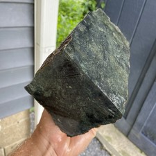 Beautiful Large Nephrite Jade Lapidary Rough Stone 11 Pounds picture