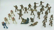 28 pc Lot Diecast Lead Barclay ETSY Soldiers Navy Hand Painted Figurines Vintage picture