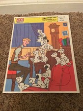 Vintage Golden Disney 101 Dalmatians Frame Tray Puzzle picture