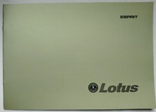 1978 - 1980 Lotus Esprit Series 2 Original Sales Brochure Prospekt Depliant picture