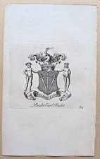Coat of Arms & Crest - Antique Print - 1768 (Ref K3) picture