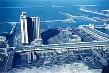 Orig 1967 Slide Chicago Lake Shore Drive S Curve Lake Point Tower H97 picture