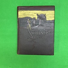 EXCELLENT 1941 University of Oklahoma Sooner Yearbook OU #A picture