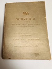 Souvenir Royal Opera Romeo et Juliette Covent Garden July 1893 Wedding Duke York picture