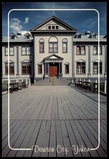 Vintage Dawson City Museum Yukon Postcard by Dexter Colour Canada picture