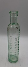 Antique HEALY & BIGELOW'S KICKAPOO INDIAN OIL quack patent medicine bottle picture