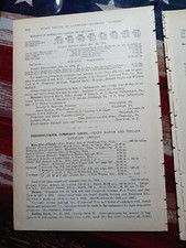 ☆1895 train report GRAND RAPIDS & INDIANA RAILROAD Carey Vincent Milton Michigan picture