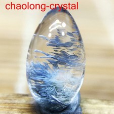 1.4Ct Very Rare NATURAL Beautiful Blue Dumortierite Quartz Crystal Pendant C812 picture
