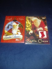2007 TOPPS SCA-SC  SANTA CLAUS AUTO SIGNED CHRISTMAS CARD & SANTA SUIT MINT LOT picture