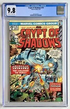CRYPT OF SHADOWS 19 ◉ CGC 9.8 * MONSTER HORROR 1975 * 1 OF 4 👀 picture