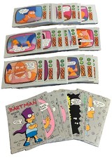 1990 Topps The Simpsons Complete Set Bartman #1 88 Cards 22 Stickers BART Rookie picture