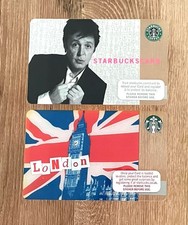 2007-11 Starbucks Gift Card. PAUL McCARTNEY, LONDON Mint. Worldwide shipping. picture