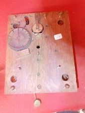 GOOD LOOKING 30 HOUR WOOD WORKS WEIGHT CLOCK MOVEMENT # 64( NEW LOW PRICE ) picture