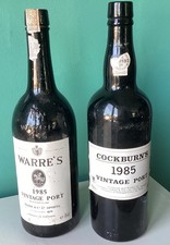 1985 Empty Vintage Port Bottles x 2 Cockburns and Warren’s picture