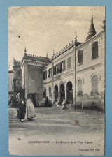 CPA Constantine Algérie Mosquée Place Négrier ND Phot 1908 Circulée picture