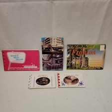 Lot Vintage Plastichrome Reproduction Postcard Miami Beach Florida Souvenir Pics picture