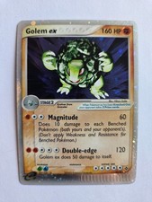Pokémon TCG Golem ex 91/97 Dragon EX Holo Ultra Rare English picture
