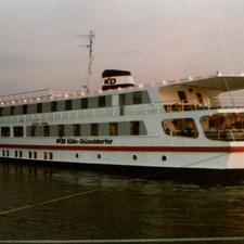 c1970s Germany KD Köln-Düsseldorfer MS Nederland Cruise Ship 6