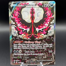Galarian Moltres V (Alternate Full Art) - SWSH06: Chilling Reign Single Card picture