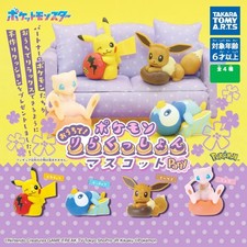 Takara Tomy ARTS Pokemon At Home Relaxation Party Mascot Gacha Figure - 1 Random picture