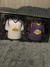 Basket Ball NBA La Lakers salt and pepper shakers. picture