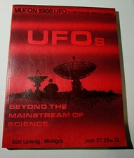 MUFON Symposium Proceedings Beyond The Mainstream Of Science Michigan 1986 Rare picture