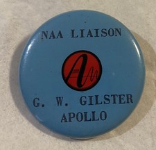 Vintage/Original North American Aviation S&ID Project Apollo Employee pin picture
