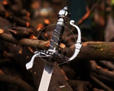 Marvelous Zorro Rapier Sword Handmade Medieval Vikings Battle Ready Sword Gift picture