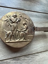 VTG Brass Silent Butler Peerage England Ancient Greek Roman Scene picture