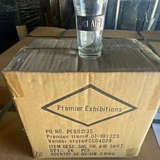 Saturday Night Live On Air Clear Glass Shot Glasses 2 oz , box of 24 glasses picture