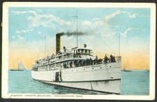 S S Dorothy Bradford Provincetown MA postcard 1914 picture