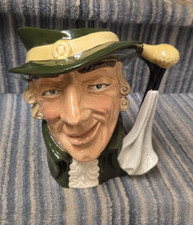 Royal Dalton Regency Beau D6559 Large Character Jug Vintage England 1961 Stamped picture
