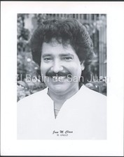 VINTAGE PROMO PHOTO / SINGER - JOSE MIGUEL CLASS / PUERTO RICO  1990's picture
