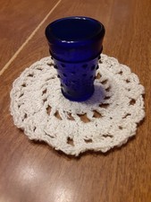 Cobalt Blue Toothpick holder with bumps 2