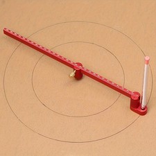 Adjustable Compass Ruler - Precision Circle Drawing for Woodworking & Drafting picture