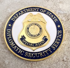 DEPARTMENT OF STATE-US Diplomatic Security Service Challenge Coin ·PERFECT GIFT· picture