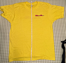 Paragon Park -Rare Vintage Nantasket Beach Amusement Park Yellow T-Shirt- Large picture