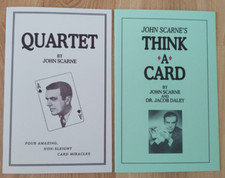 Think-A-Card and Quartet Lot by John Scarne (5 brilliant miracles in all) picture
